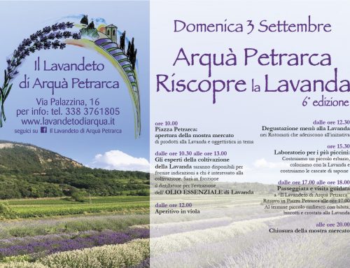 Arquà Petrarca riscopre la Lavanda